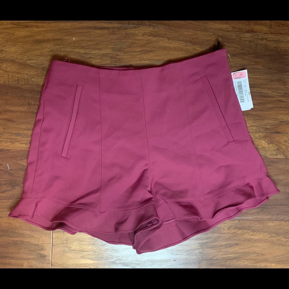 Dillard’s ruffles shorts